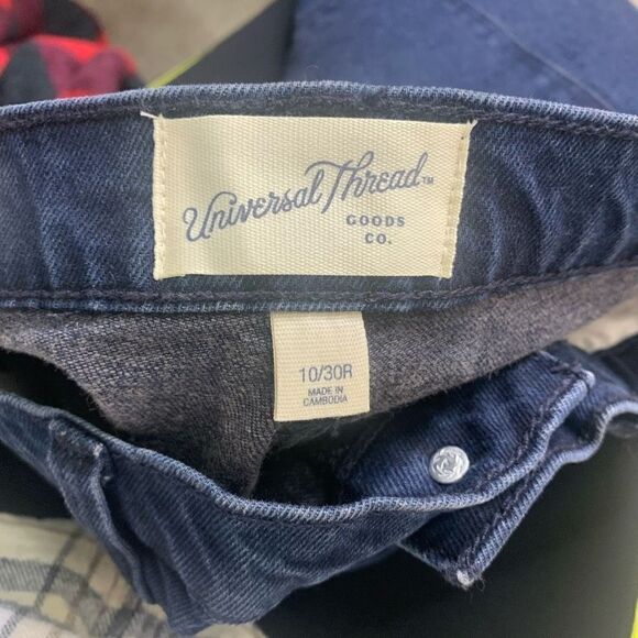 NEW Universal Thread 10 High Rose Bootcut Bintage Stretch Dark Wash (G1) - Picture 7 of 8